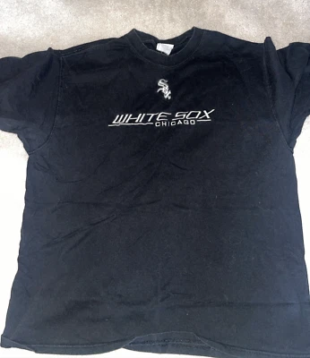 Vintage Chicago White Sox Baseball Jersey Black Mens Size XL mlb! - Image 1 of 3