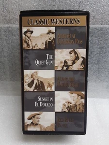 Classic Westerns Box Set 3 VHS Tapes 5 movies John Wayne Republic Pictures - Picture 1 of 3