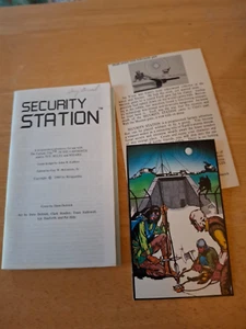 Metagaming: Microgame Series - SECURITY STATION ; no box, otherwise complete - Picture 1 of 1