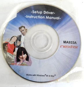 Nextar Setup Driver Disc Instruction Manual MA933A Windows 98 and Mac Sealed 3" - Picture 1 of 5
