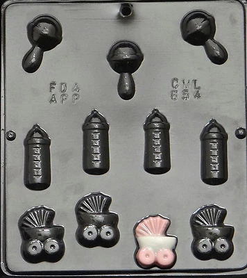 Surtido de dulces de chocolate para bebé Baby Shower 654 NUEVO Foto 1 de 2