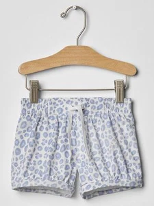 Baby GAP Girls Bubble Cotton Shorts Leopard Animal Print 18 24 months NWT $15 - Picture 1 of 1