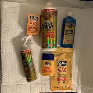 SCENT A-WAY HOME ODOR CONTROL SCENT 5 Piece SYSTEM KIT - Picture 1 of 10