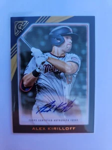 2022 Topps Gallery - Alex Kirilloff #YSA-AK Autograph - Picture 1 of 2