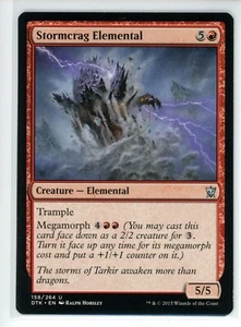 STORMCRAG ELEMENTAL Dragons of Tarkir #158 DTK(LP)(MTG) - Picture 1 of 1