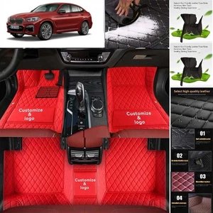 For BMW X1 Car Floor Mats Luxury Waterproof Liners Carpets Cargo Custom - Imagen 1 de 32