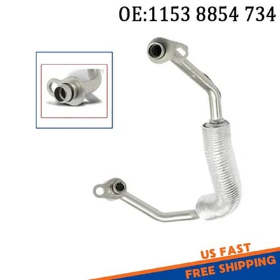 Turbocharger Coolant Line for BMW 230i 2017-2021 330i 430i 530i xDrive X3 X4 - Image 1 of 4