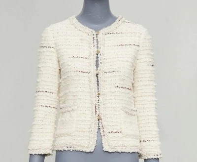 Chanel Coco Button 05A Tweed Jacket 36 Multicolor  P26658V01976  - Image 1 of 4