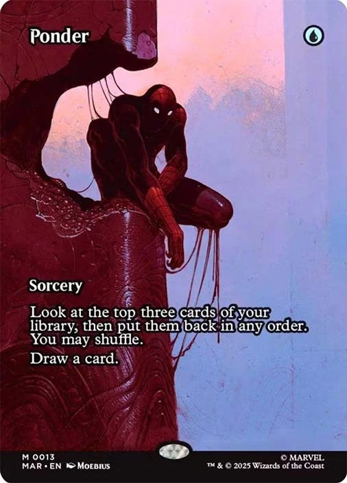 MTG Ponder  - Marvel Universe #013 - Image 1 of 1