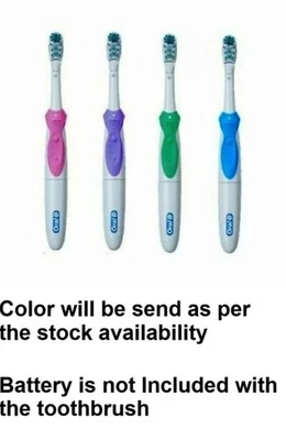 Oral-B Cross Action battery Powered Anti Bacterial Electric Toothbrush - Image 1 of 4
