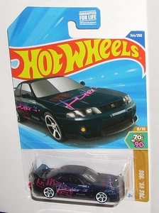 2025 Hot Wheels Auto 70er Vs 90er HKS Nissan Skyline GT-R (BCNR33) 144 schwarz MOC - Bild 1 von 1