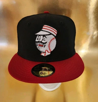 Cincinnati Reds New Era MLB 1990 World Series Patch Size 6 7/8 Fitted Hat  - Image 1 of 4