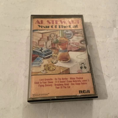 Al Stewart ‎– Year Of The Cat - Cassette Tape - 1977 - Germany  Foto 1 de 4