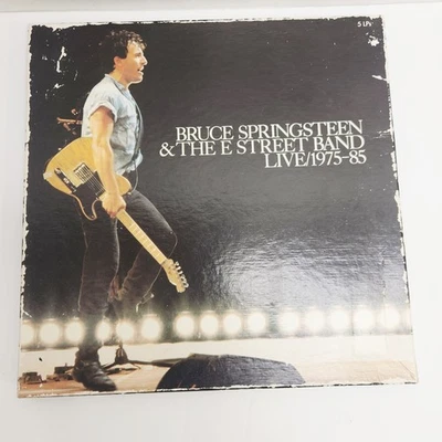 5x LP - Bruce Springsteen & The E-Street Band – Live/1975-85 - Album Box Set - Image 1 of 4