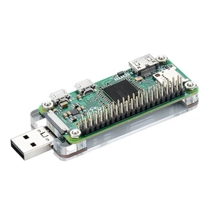 USB Dongle Expansion Board with Case for Raspberry Pi Zero/Zero 2, Both Front... - Picture 1 of 7