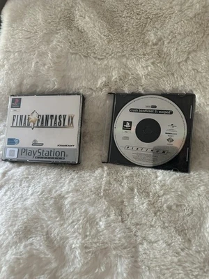 Final Fantasy 9 PlayStation PS 1 Platinum Original + Crash Non Testé A95 - Photo 1/4