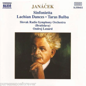 JANACEK - Sinfonietta/Lachian Dances/Taras Bulba (Slovak) (EU 14 Tk CD Album) - Imagen 1 de 1