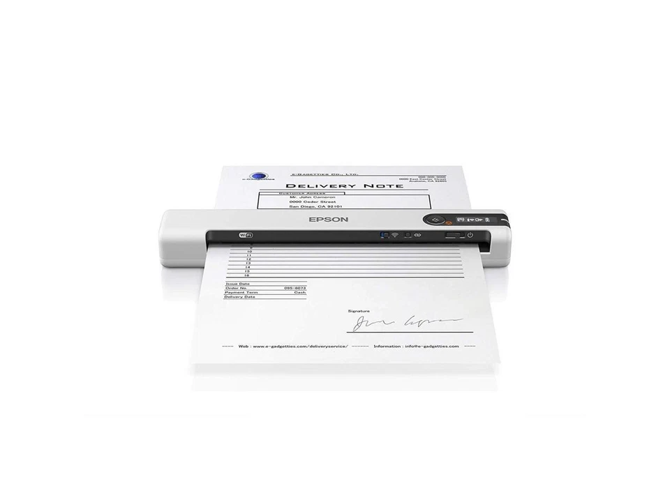Epson DS-80W Sheetfed Scanner - 600 dpi Optical - Image 1 of 4