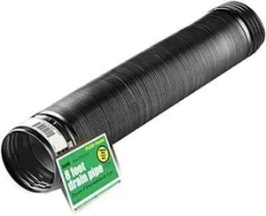 Expandable Flex Drain Downspout Extension Rain Pipe Spout Gutter Flexible 8FT... - Picture 1 of 3