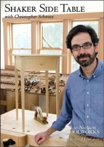 Shaker Side Table with Christopher Schwarz - DVD - Foto 1 di 1