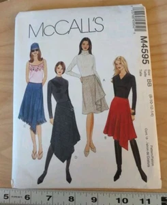 McCall's M4595 Wrap Skirt Sewing Pattern--Size BB ( 8-10-12-14) UNCUT - Picture 1 of 5