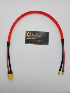 Cavo caricabatterie alimentatore 4 mm maschio a XT90 femmina 24"" più colori 12awg - Foto 1 di 4