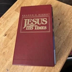 Jesus And His Times VHS, 3-Tape Set~ Readers Digest Productions Audio - Picture 1 of 9