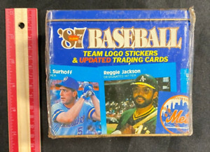 1987 Fleer MLB Updated Baseball Cards Complete Set New Sealed NH