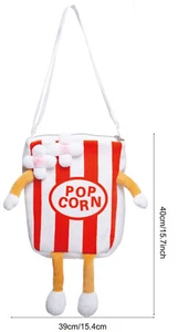 Borsa a tracolla donna ragazza popcorn borsa carina borsa a tracolla pop corn - Foto 1 di 1
