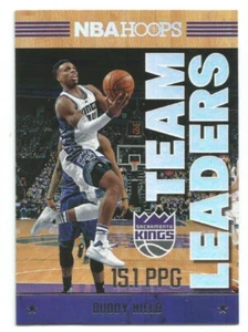 2017-18 Panini NBA Hoops Buddy Hield Team Leaders Insert #24 SACRAMENTO KINGS - Picture 1 of 1