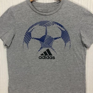Adidas Fußball Grafik T-Shirt Kurzarm Activewear Tee Herren Größe M - Bild 1 von 8