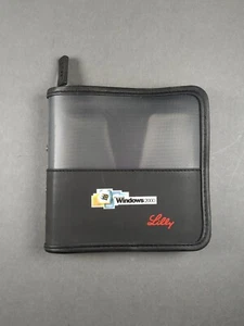 Microsoft Windows 2000  & Eli Lilly Logo 12 CD Wallet Branded Tech Memorabilia  - Picture 1 of 7