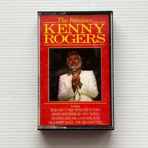 The Fabulous Kenny Rogers Vintage 1988 Music Cassette Tape - Picture 1 of 5