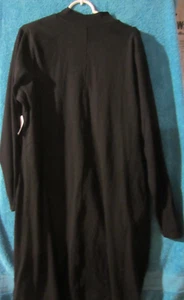 Old Navy Black Long Sleeve Maternity Dress- Size XXL- NWT- Cotton Blend- (340CB) - Picture 1 of 5