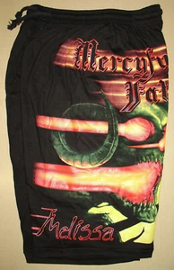 Mercyful Fate Melissa Cotton Shorts Sweatpants Free Size New! King Diamond Black - Picture 1 of 2