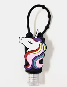 Unicorn Hand Sanitation Silicone Bottle Holder Carrying Case Mini 1oz Empty New - Picture 1 of 2