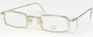 FreudenHaus JEDI 202 CLEAR SILVER RARE EYEGLASSES GLASSES FRAME 44-15-140 Japan - Picture 1 of 13