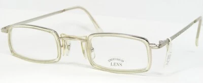 Armação de óculos FreudenHaus JEDI 202 PRATA TRANSPARENTE RARA 44-15-140 Japão - Imagem 1 de 4