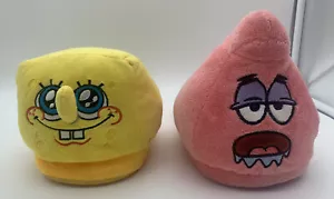 2013 Slippers Spongebob Squarepants & Patrick Teen/Adult Wmn 7.5 Nickelodeon - Picture 1 of 11