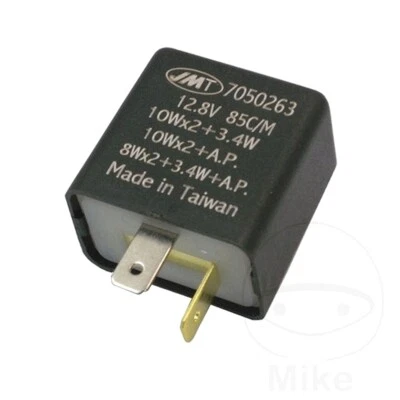 JMP Electronic Flasher Relay 12V 2 Pole For Aprilia ETV 1000 Caponord ABS 04-09 - Image 1 of 4