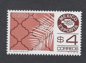 EMISIÓN EXPORTA $4 "MATERIALES" SC#1172 36.5 PPR #2 CV$+ (E081a)* - Imagen 1 de 1