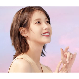 J.ESTINA Hangeul 한글 ㅎ Jewelry Single Earring Silver IU Kbeauty Elegant - Picture 1 of 6