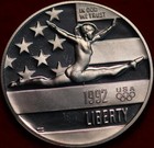 Uncirculated Proof 1992-S Olympic Gymnastics Clad Comm Half Dollar