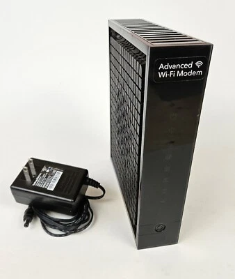 Hitron CGN3 Cable Modem Router, CGN3U Docsis 3.0 Wireless Internet Gateway WiFi - Image 1 of 4