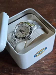 Fossil PR5338 Men’s Stainless Steel Analog Dial Quartz Dress Wrist Watch NIB - Picture 1 of 6