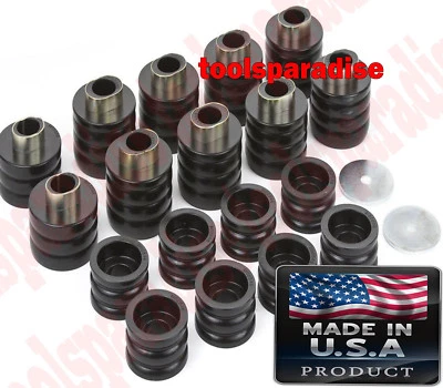 Kit de buje de montaje de carrocería cabina negra Ford F350 Super Duty 4x4 1999-2018 Foto 1 de 3