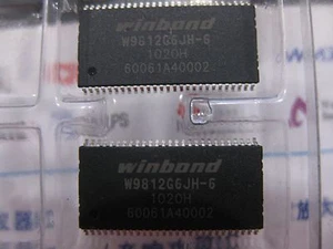 5X W9812G6JH-6 2M x 4 BANKS x 16 BITS SDRAM - Picture 1 of 2