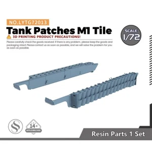 Yao's Studio LYTG72013 1/72 Modelo Actualización Piezas Tanque Parches Azulejo M1 - Imagen 1 de 4