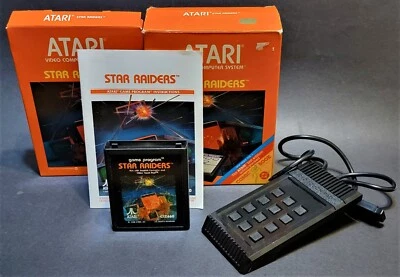 Star Raiders (Atari 2600, 1982) CIB Missing Comic - Image 1 of 4