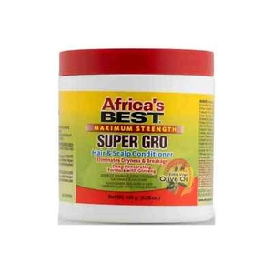 Africa's Best Maximum Strength Super Gro Hair & Scalp Conditioner, 5.25 oz - Picture 1 of 4